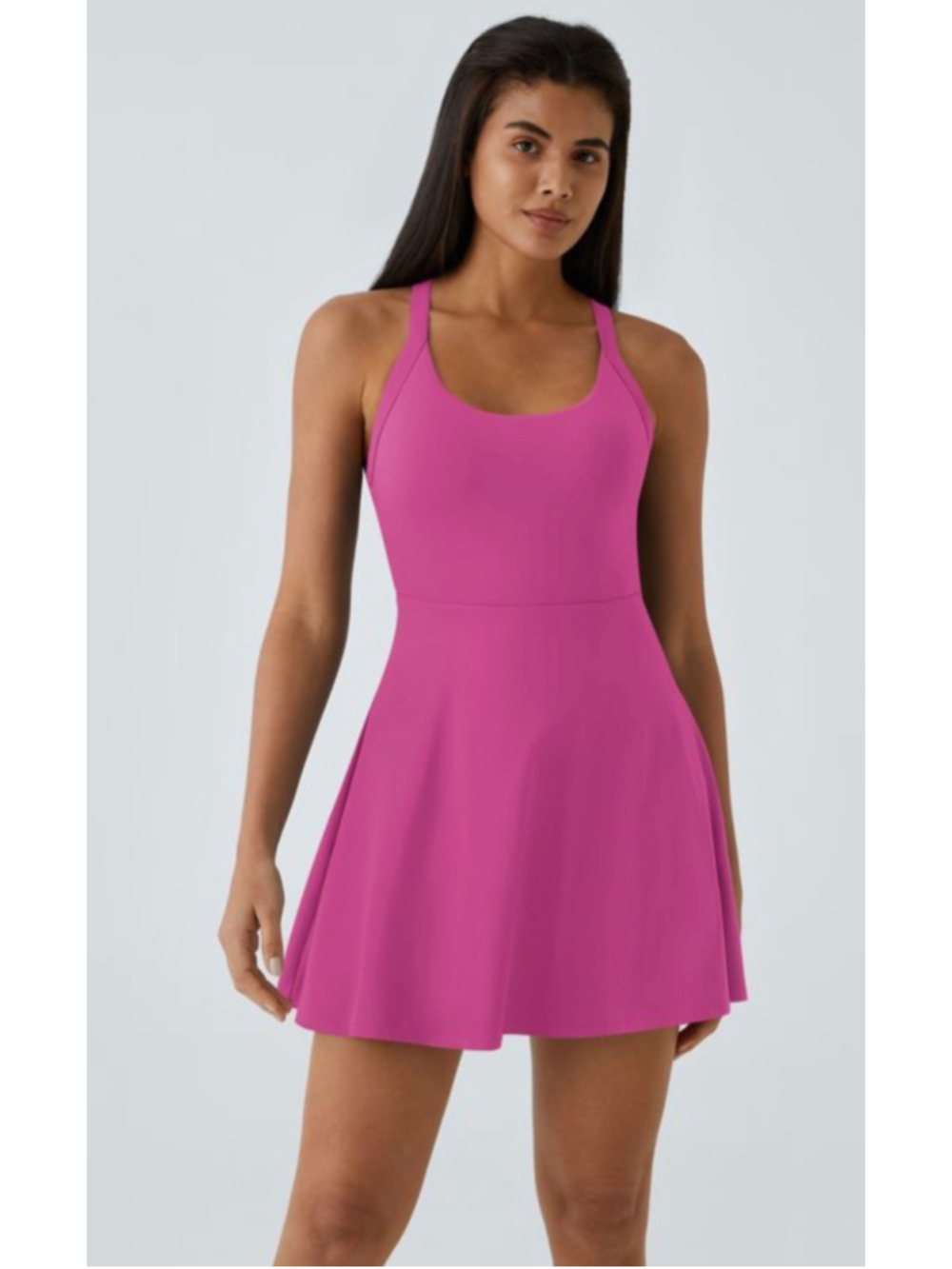 Women's Halara Athletic Skort Dress Pink Size M